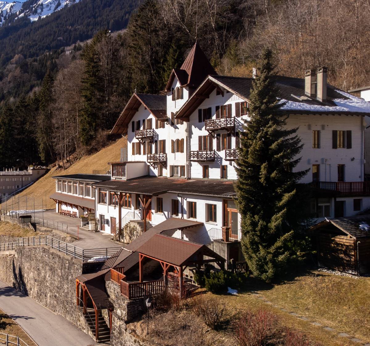 Auberge-Chalet La Nouvelle Alpina - Hébergement collectif Champéry ...