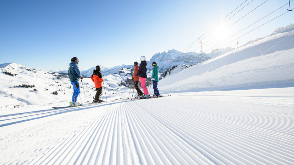 Des pistes préparées avec le plus grand soin pour des courbes impéccables !